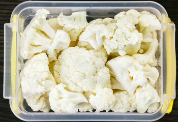 Vegetables food meal top view.