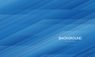 Abstract background vector illustration. Blue gradient with transparent geometric shape.