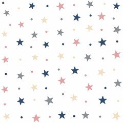 seamless pattern with stars, seamless background with stars