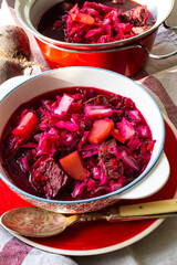 Borschtsch, Polnische Rote Beetesuppe