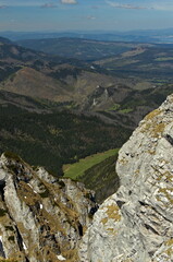 Fototapeta na wymiar Poland Tatra Mountains. Views of Giewont.