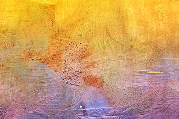 abstract background in bright shades of yellow, green and blue