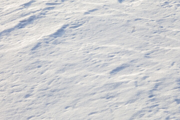 winter abstract background, snow texture