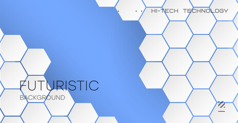 Geometric medical concept on a cellular background.. Abstract design template for brochures