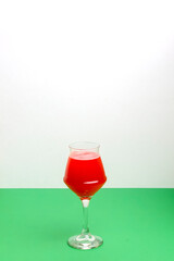 Refreshing cold watermelon juice cocktail. Fruit summer drink. Seasonal juice. Cold melon cocktails.