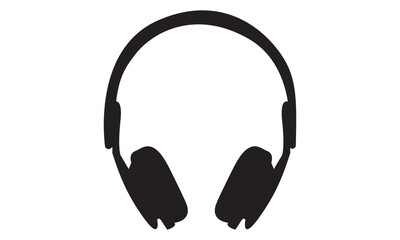 Headphone icon. vector graphics 