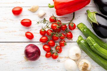 Vegetable and pasta composition