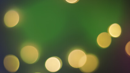 Natural Multicolored Bokeh Garland Particles Effect Photo Overlays Background Glowing Abstract Lens Lights Defocused Circles and Blur Colored Glitter Beautiful Glamour Style. Use Screen Overlay Mode.