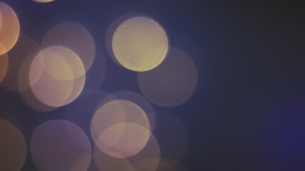 Natural Multicolored Bokeh Garland Particles Effect Photo Overlays Background Glowing Abstract Lens Lights Defocused Circles and Blur Colored Glitter Beautiful Glamour Style. Use Screen Overlay Mode.