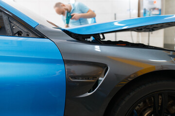 Car wrapping, protective foil or film coating