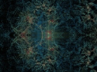 Imaginatory fractal background Image
