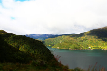 Fototapeta premium Norwegische Landschaft