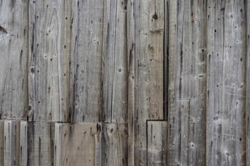 Background and texture of old wooden surface with traces of paint