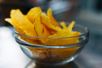 bowl of ready-to-eat potato chips