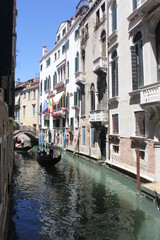 Fototapeta na wymiar Venice Italy gondola