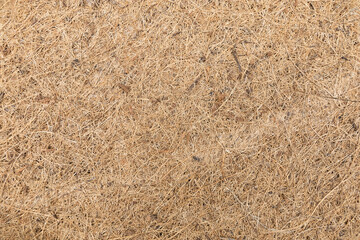 Brown weaved hanging basket material