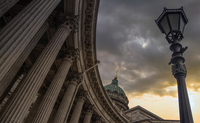 Kazan Cathedral in the city of St. Petersburg.