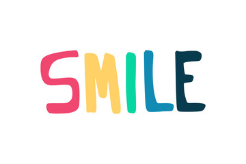 Hand drawn doodle letters, vector label or word lettering icon