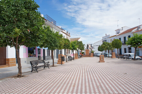 Mediterraner Platz - Almonte/Andalusien/Spanien/Europa