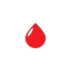 Fototapeta premium Blood ilustration logo vector