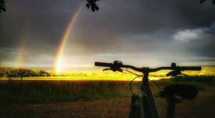 Regenbogen - Radtour