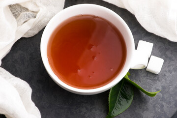 Aromatic Green Tea, fresh tea leaves