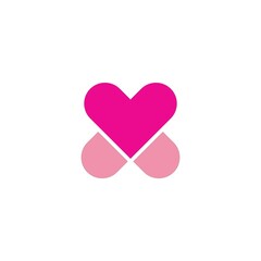 Love backgound illustration vecto