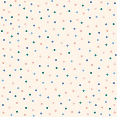 seamless polka dots pattern