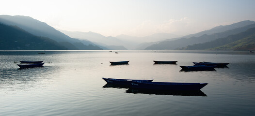 Pokhara boats