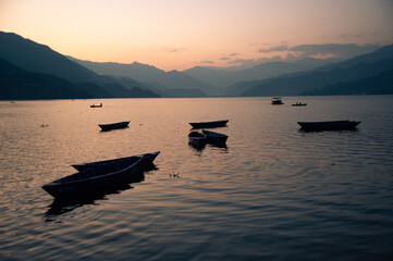 Pokhara sunset