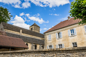 Fototapeta na wymiar Dans le village de Chateau-Chalon