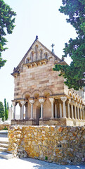 Cementerio de Montjuic en Barcelona, Catalunya, Espa&ntilde;a, Europa