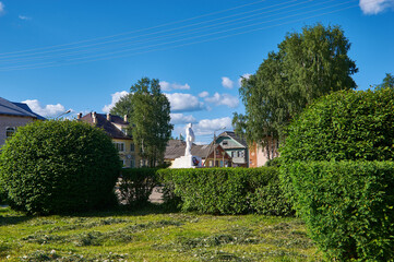 Central square, Kargopol