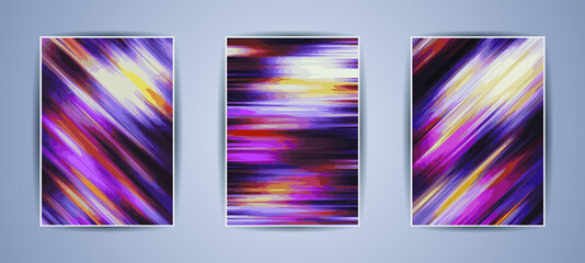 Abstract color Background. Art Conceptual Illustration. Dynamic Flow Lines with Vivid Colors