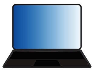 modern laptop computer