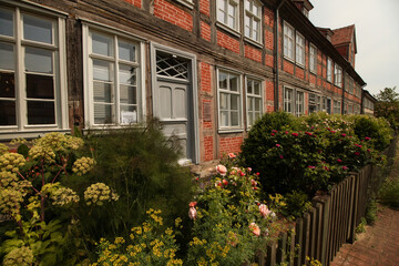 Fototapeta na wymiar Wohnidylle im Klosterstift Heiligengrabe (Grolmushaus)