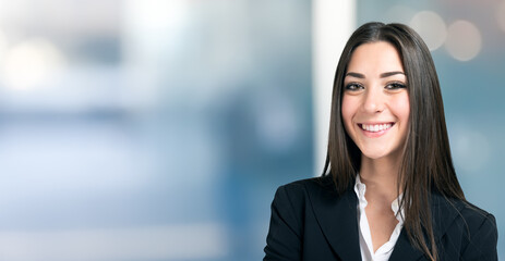 Portrait of a young businesswoman