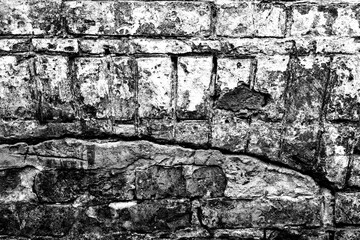 White brick wall texture for background or wallpaper