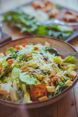 Caesar Salat, Schlüssel-Salat