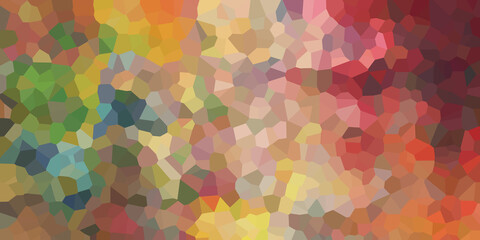 Low poly crystal mosaic background. Polygon design pattern. Abstract Colorful illustration