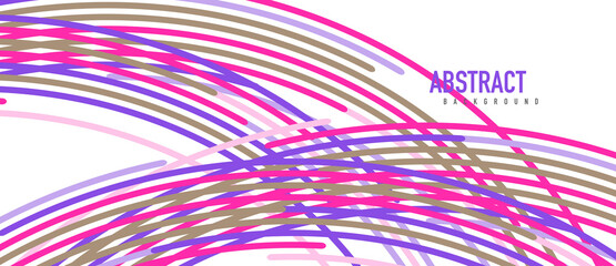 Аbstract moving colorful lines vector backgrounds for cover, placard, poster, banner or flyer