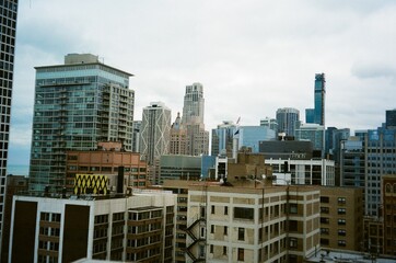 Chicago skyline 35mm