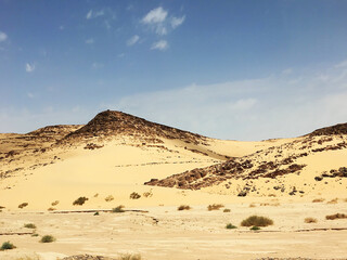 Plakat Scenic View Of Desert Against Sky