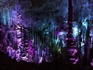 Obraz premium grotte colorée