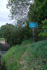 Schild Natur