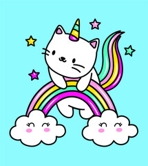 Gato unicornio 