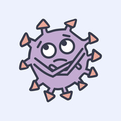 monsters are funny viruses COVID-19