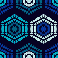 Design of the points. Geometry. Seamless pattern. Textile. Ethnic boho ornament. Vector illustration for web design or print.