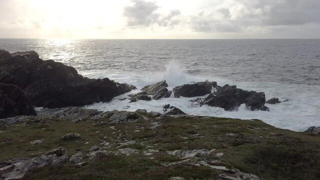 The coastline at Daros in County Donegal - Ireland.