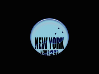 New York. Neveer sleep 